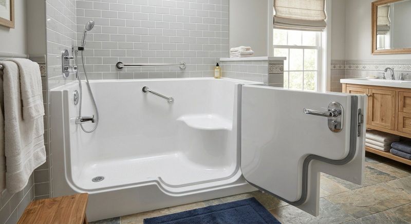 Accessible Tub Installation