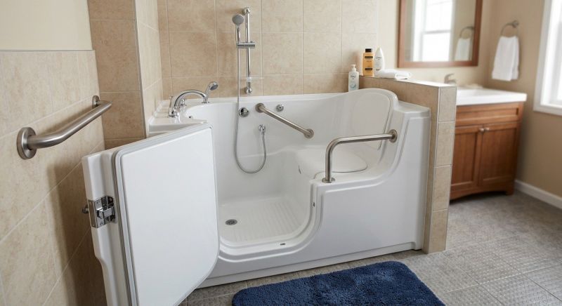 Elderly Bathtub Installation