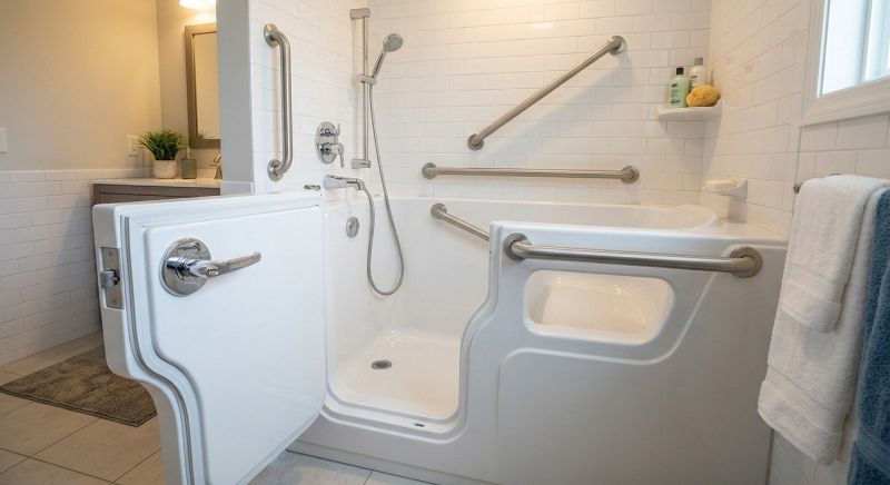 Elderly Bathtub Installation