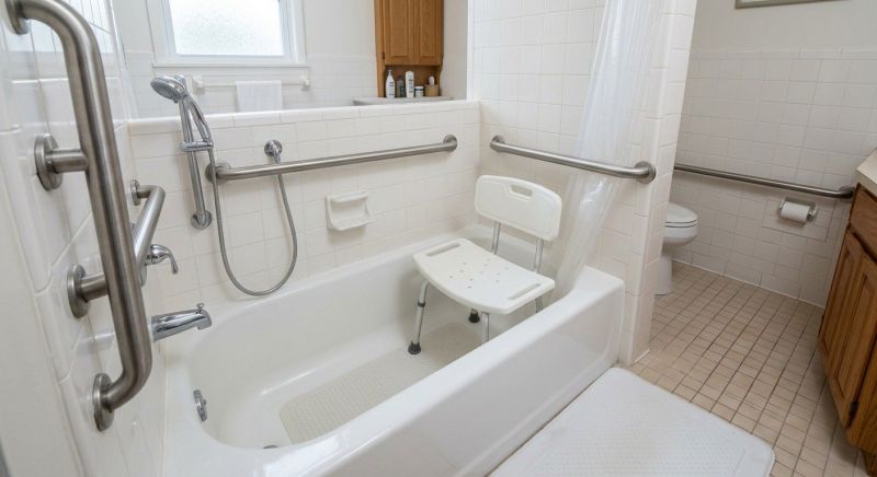 Handicap Bathtub Installation